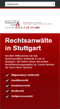 Mobile Screenshot of buc-anwaelte.de